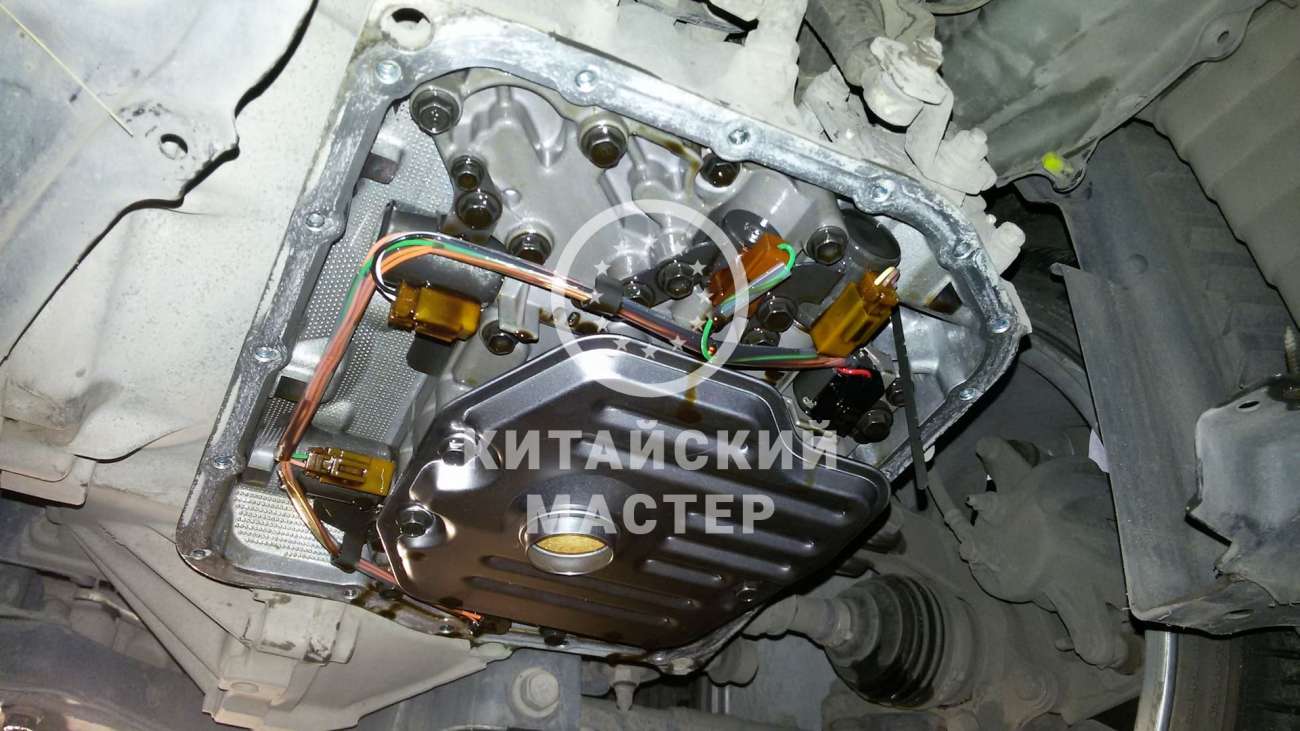 Замена масла в АКПП (коробке автомат) на китайских автомобилях