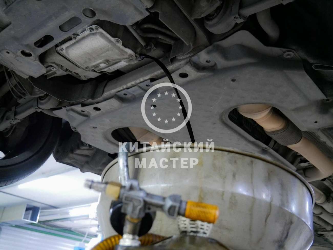 Замена моторного масла ДВС на китайских автомобилях